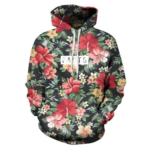 Floral Facts Hoodie