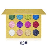 Professional Eyeshadow Glitter Palette