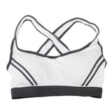 Women's crop top sports bra