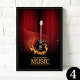 Poster music vintage - FREE SHIPPING