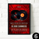 Poster music vintage - FREE SHIPPING