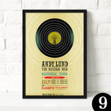 Poster music vintage - FREE SHIPPING