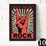 Poster music vintage - FREE SHIPPING