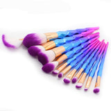 Mermaid/Unicorn Brush Set - 10Pcs