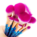 Mermaid/Unicorn Brush Set - 10Pcs